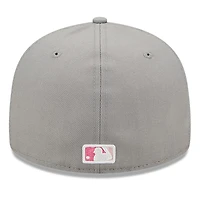 Men's New Era Gray Baltimore Orioles 2022 Mother's Day On-Field Low Profile 59FIFTY Fitted Hat