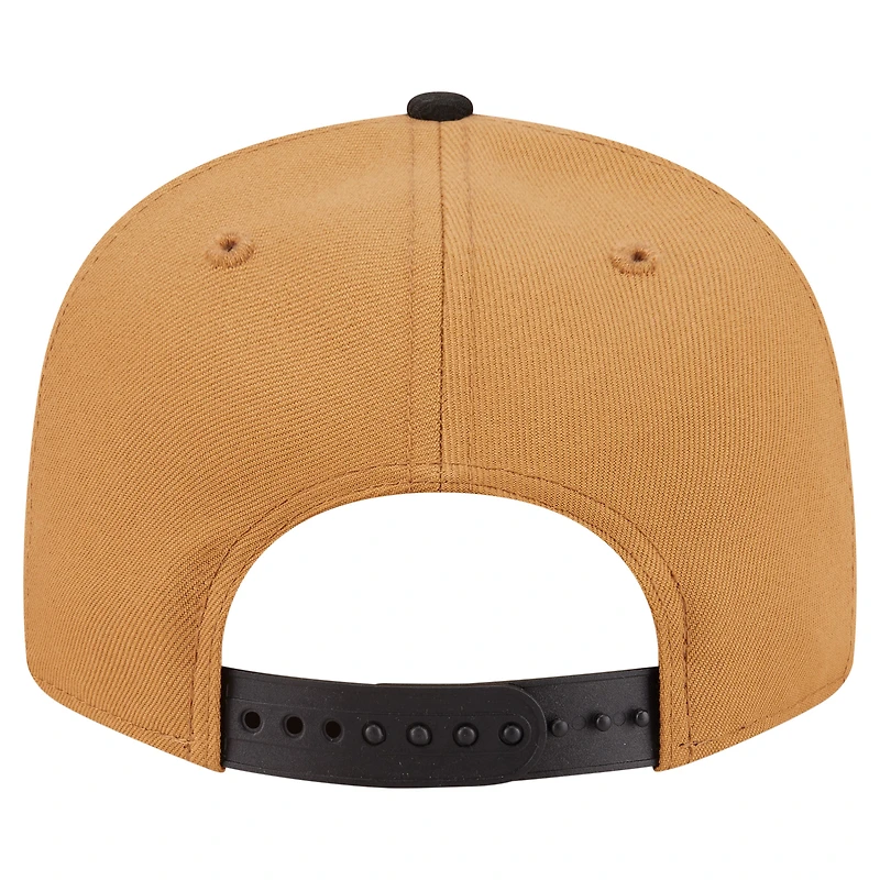 Men's New Era Khaki/Black Baltimore Orioles Ice Cream 9FIFTY Snapback Hat