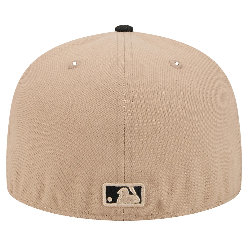 Casquette ajustée 59FIFTY Baltimore Orioles kaki New Era pour homme