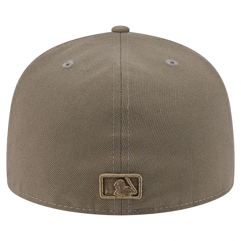 Casquette ajustée A-Frame 59FIFTY olive Baltimore Orioles pour homme New Era