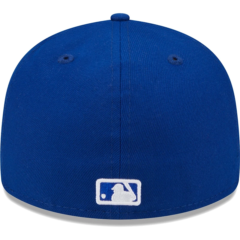 Casquette ajustée 59FIFTY à profil bas avec logo Royal Baltimore Orioles New Era pour homme