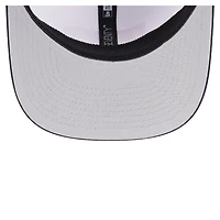 Men's New Era White/Black Baltimore Orioles Established Patch 9SEVENTY Adjustable Hat