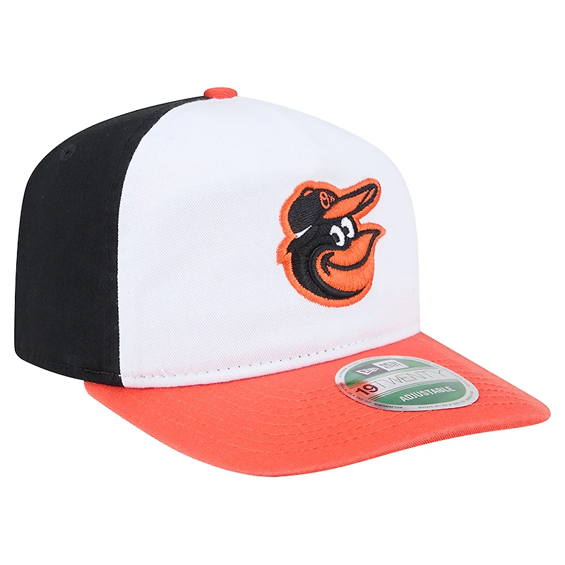 Casquette ajustable New Era blanche Baltimore Orioles Team 19TWENTY pour homme