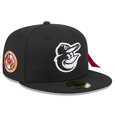 V107988 Oriole MLB Nwe 2025 Alpha 59fifty HATMENHIC 60692320 #2