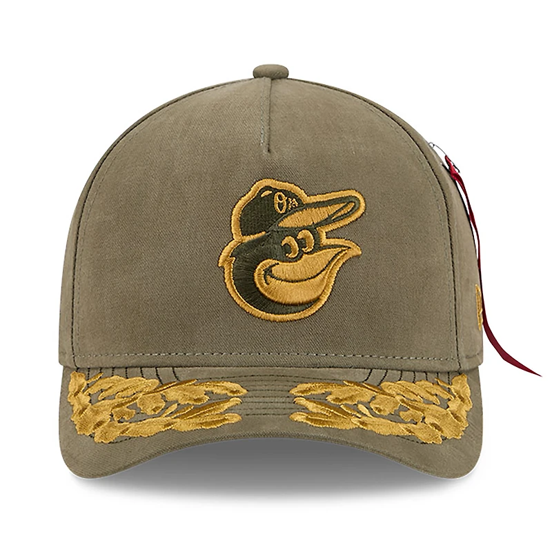 V107988 Oriole MLB Nwe 2025 Alpha A-Frame 9forty HATMENSTR 60692433 #7