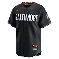 Men's Nike Adley Rutschman Black Baltimore Orioles City Connect Limited Player Jersey