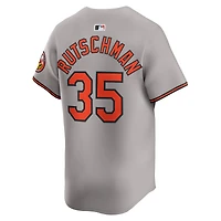 Men's Nike Adley Rutschman Orange Baltimore Orioles 2nd Alternate Limited Player Jersey