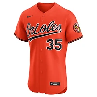 Men's Nike Adley Rutschman Orange Baltimore Orioles Alternate 2 Elite Jersey