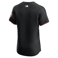 Maillot Nike noir Alternate Elite des Orioles de Baltimore pour homme
