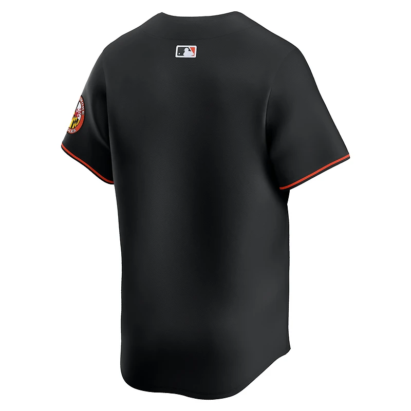 Maillot Nike noir alternatif limité des Orioles de Baltimore pour homme
