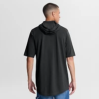 Men's Nike Black Baltimore Orioles Arched Wordmark Tri-Blend Hooded T-Shirt