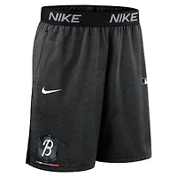 Men's Nike  Black Baltimore Orioles Authentic Collection City Connect Performance Knit Shorts