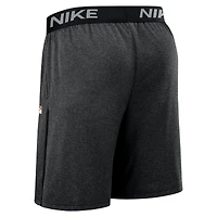 Men's Nike  Black Baltimore Orioles Authentic Collection City Connect Performance Knit Shorts