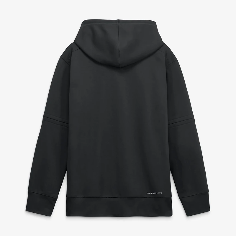 Men's Nike Black Baltimore Orioles Authentic Collection Therma-FIT Hoodie