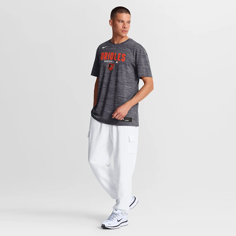 T-shirt Nike Velocity Dri-FIT Authentic Collection pour homme, orange