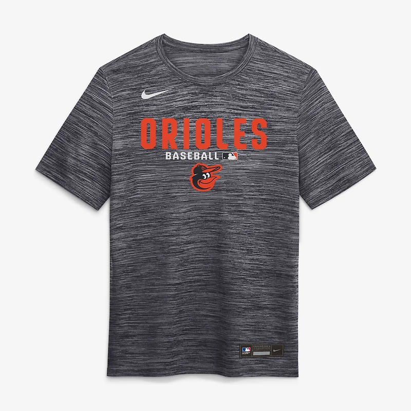 Men's Nike Orange Baltimore Orioles Authentic Collection Velocity Dri-FIT T-Shirt