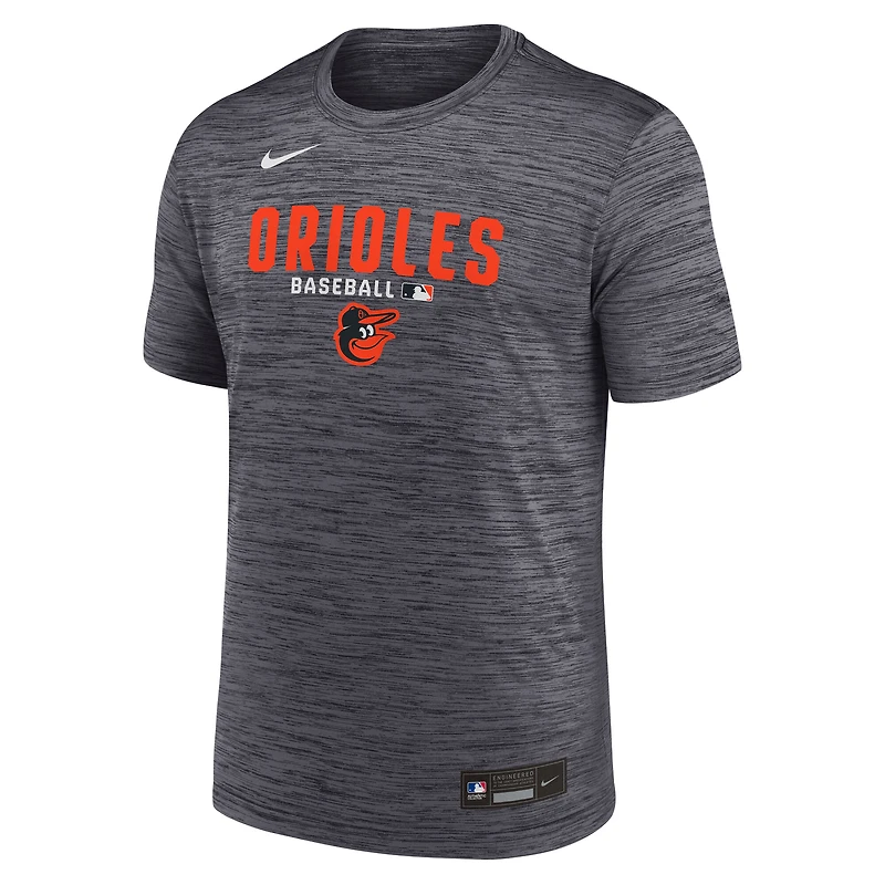 Men's Nike Orange Baltimore Orioles Authentic Collection Velocity Dri-FIT T-Shirt
