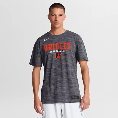 T-shirt Nike Velocity Dri-FIT Authentic Collection pour homme, orange