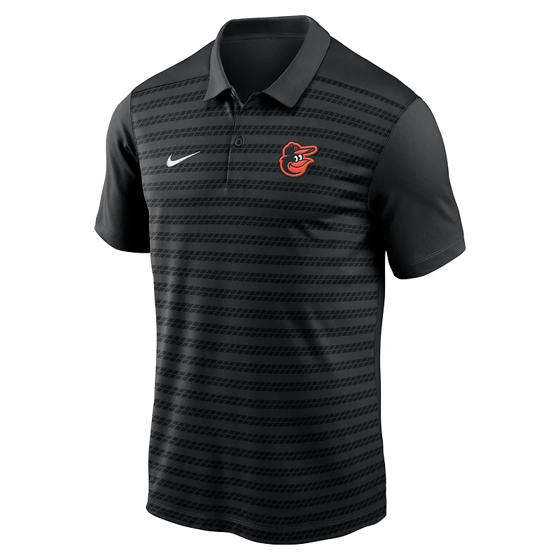 Polo Nike Victory Dri-FIT noir pour homme des Baltimore Orioles Authentic Collection