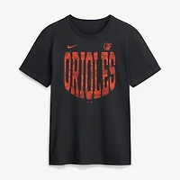 Men's Nike  Black Baltimore Orioles Camo Velocity Victor T-Shirt