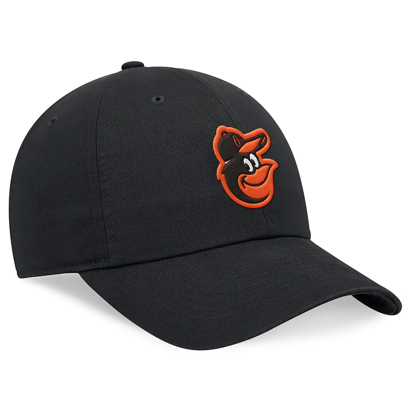 Men's Nike Black Baltimore Orioles Club Adjustable Hat