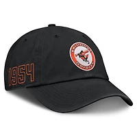 Casquette ajustable Nike noire pour homme, Baltimore Orioles Cooperstown Club