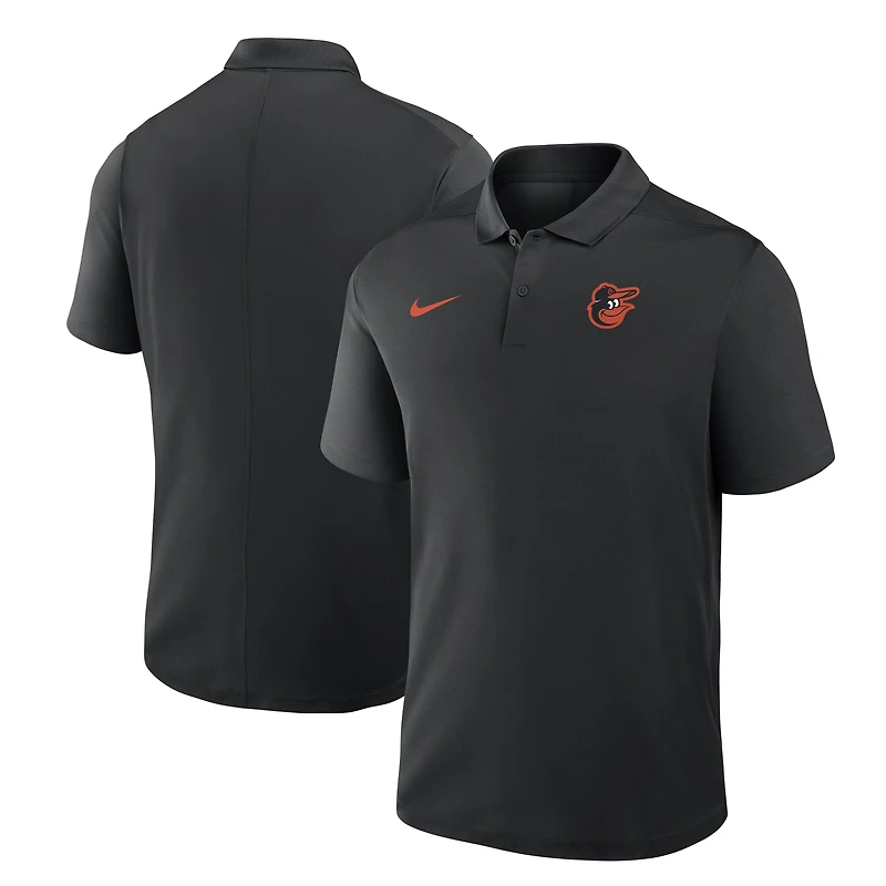 Polo Nike Dri-FIT Victory noir pour homme, Baltimore Orioles