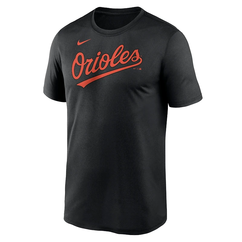 T-shirt Fuse Legend Nike noir pour hommes des Orioles de Baltimore