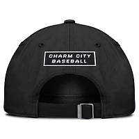 Men's Nike  Black Baltimore Orioles Primetime Club Adjustable Hat