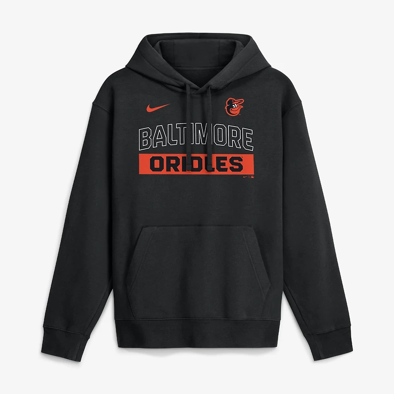 Men's Nike Black Baltimore Orioles Primetime Club Hoodie