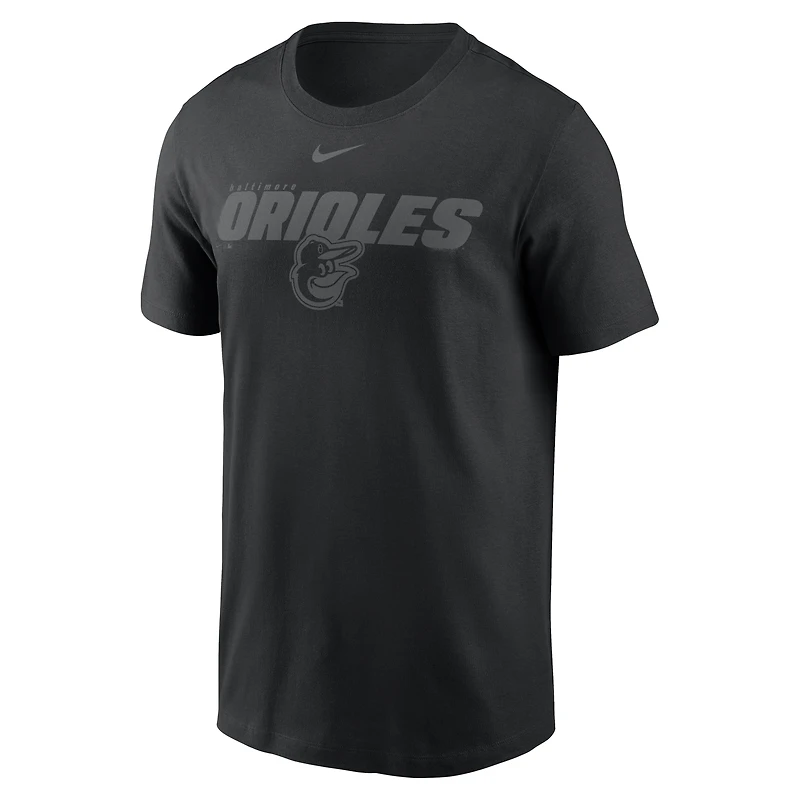 Men's Nike Black Baltimore Orioles Tonal Club T-Shirt