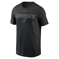 Men's Nike Black Baltimore Orioles Tonal Club T-Shirt