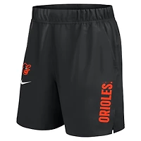 Men's Nike Black Baltimore Orioles Woven Victory Dri-FIT Shorts