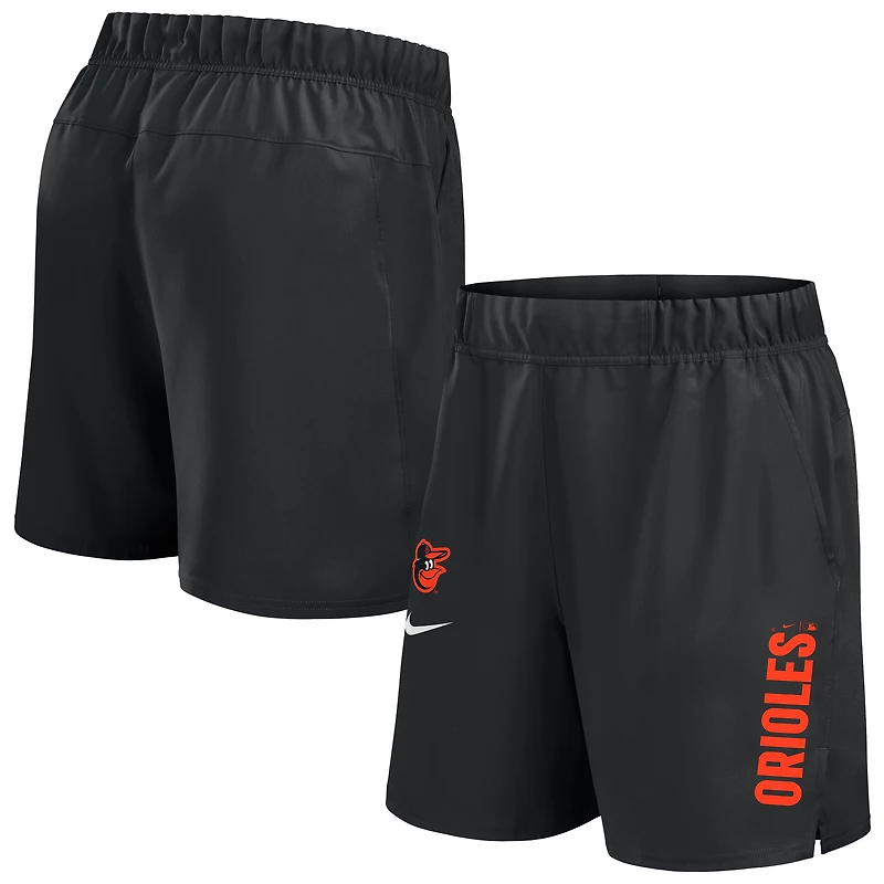 Short tissé Nike Victory Dri-FIT noir des Baltimore Orioles pour homme