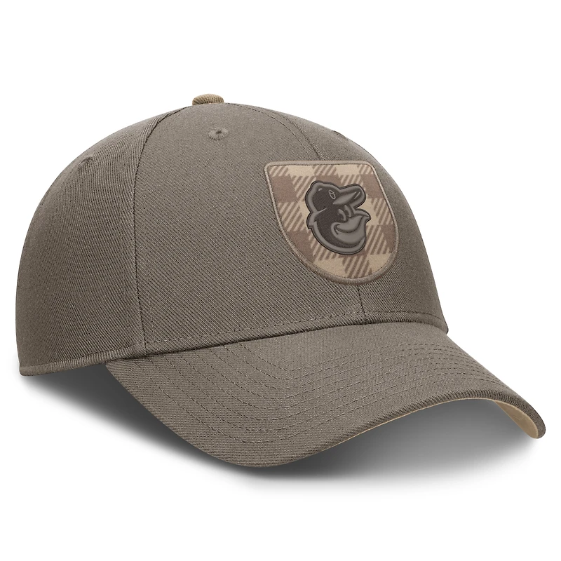 Men's Nike Brown Baltimore Orioles Statement Rise Adjustable Hat