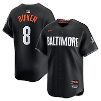 Men's Nike Cal Ripken Jr. Black Baltimore Orioles City Connect Limited Jersey