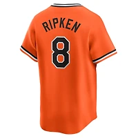 Maillot Nike Cal Ripken Jr. Orange Baltimore Orioles Throwback Cooperstown Limited pour homme