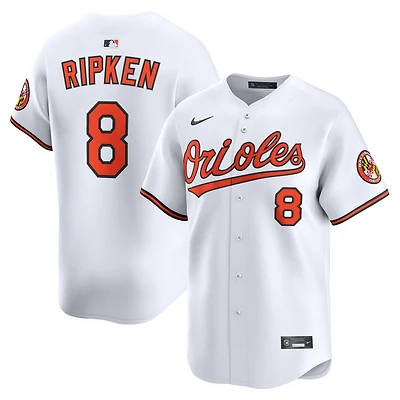 Men's Nike Cal Ripken Jr. White Baltimore Orioles Home Limited Retired Player Jersey