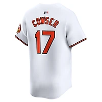 Maillot de joueur Nike Colton Cowser blanc Baltimore Orioles Home Limited pour homme