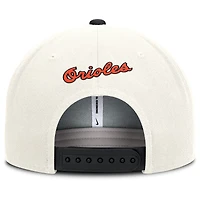 Men's Nike Cream/Black Baltimore Orioles Cooperstown Pro Dri-FIT Snapback Hat