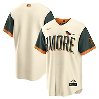 Men's Nike  Cream Baltimore Orioles 2026 City Connect Stadium Jersey