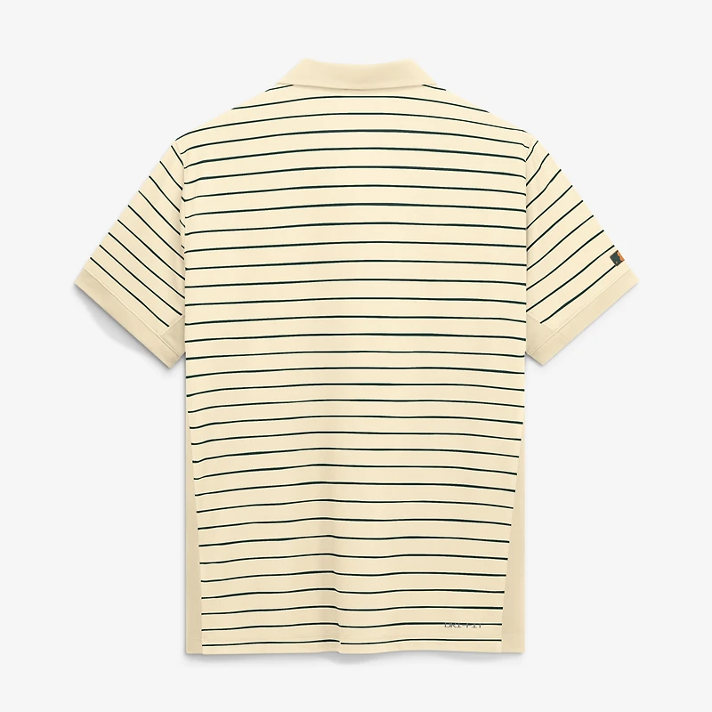 Polo Nike Authentic Collection City Connect rayé Victory Dri-FIT couleur crème pour homme, Baltimore Orioles