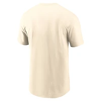 Men's Nike Cream Baltimore Orioles Camo Logo T-Shirt