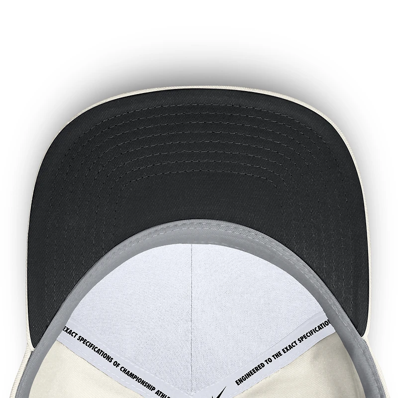 Casquette ajustable Nike crème Baltimore Orioles Cooperstown Rise pour homme