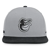 Casquette Nike Primetime Pro Dri-FIT grise et noire pour homme