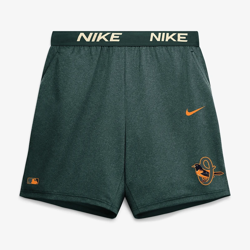 Short en maille Dri-FIT Nike vert Baltimore Orioles 2026 City Connect Authentic Collection pour homme