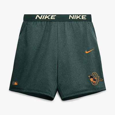Short en maille Dri-FIT Nike vert Baltimore Orioles 2026 City Connect Authentic Collection pour homme