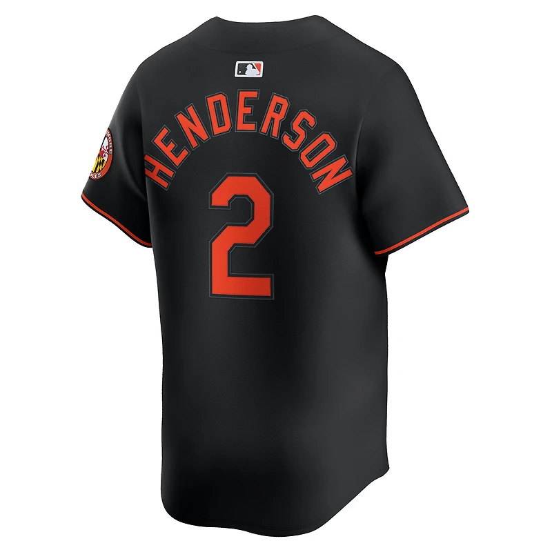 Men's Nike Gunnar Henderson White Baltimore Orioles Home Limited Player Jersey