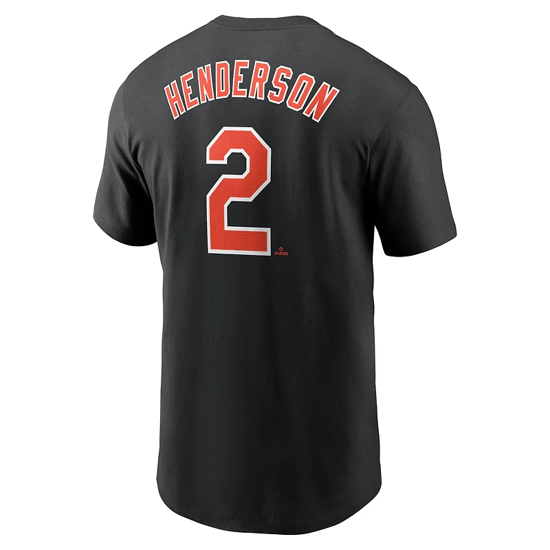 Men's Nike Gunnar Henderson Baltimore Orioles Fuse Name & Number T-Shirt