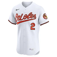 Men's Nike Gunnar Henderson White Baltimore Orioles Home Elite Jersey
